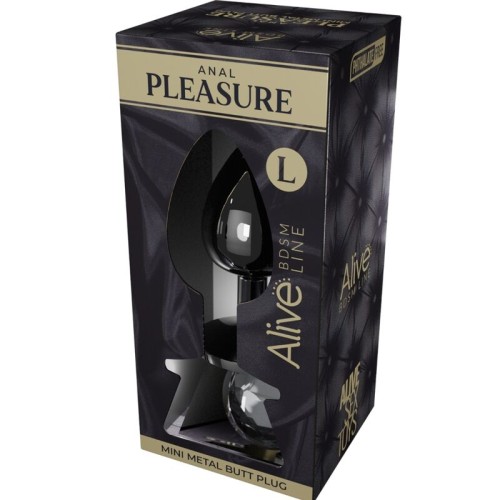 Anal Pleasure Mini Plug Black L