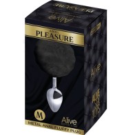 Anal Pleasure Fluffy Plug - Size M