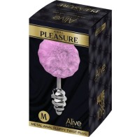 Anal Pleasure Spiral Plug Violet M