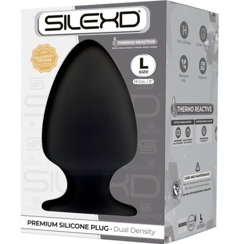 Modelo 1 Plug Anal Termorreactivo Silicona Premium