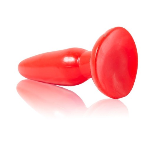 Baile - Plug Anal Pequeño Rojo para Placer Cómodo