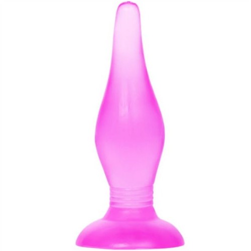 Baile - Plug Anal Tacto Suave Lila 14.2 Cm