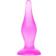 Baile - Plug Anal Tacto Suave Lila 14.2 Cm