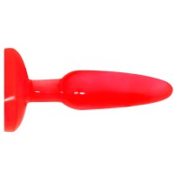 Baile Soft Touch Anal Plug Red 14.2 cm | Perfect for Beginners