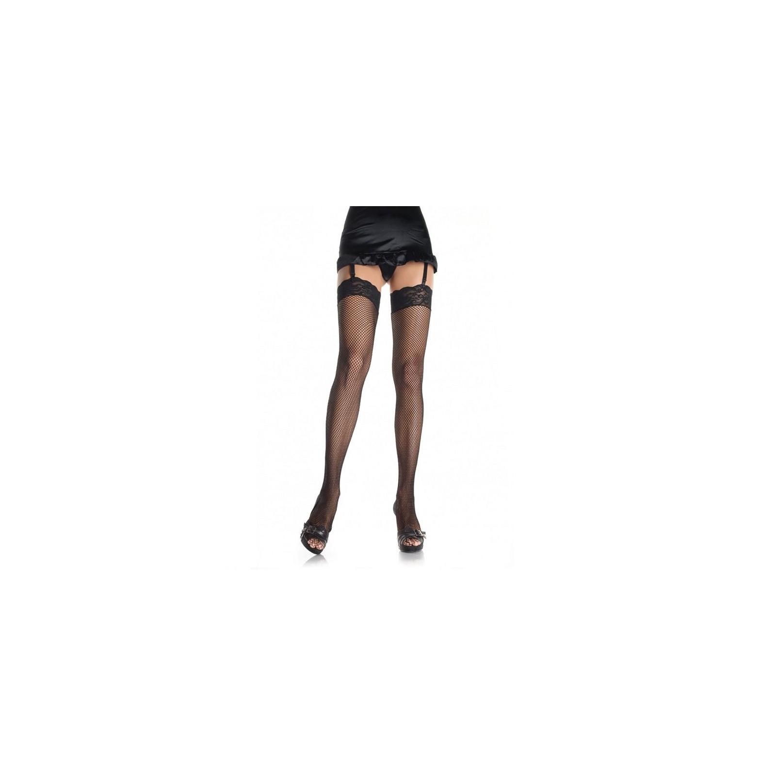 Leg Avenue - Medias Con Encaje Talla Plus