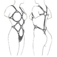 BDSM Women's Harness - Fully Adjustable and Stylish