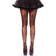 Leg Avenue - Medias Spider Negro