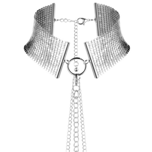 Bijoux Désir Métallique Metallic Collar Silver