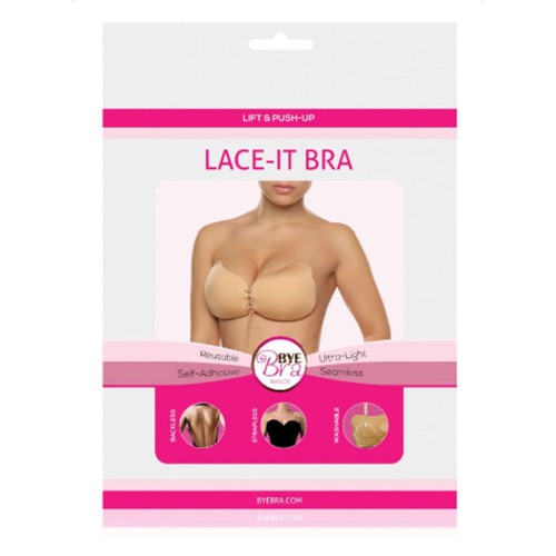 Bye-bra Lace-it Push-up Enhancer Beige Cup B