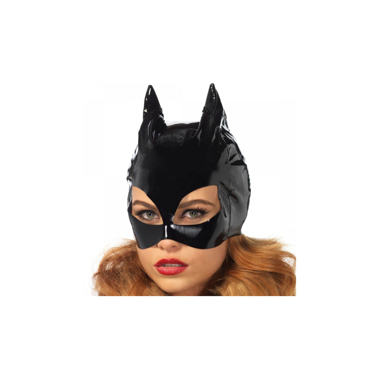 Catwoman Vinyl Mask for Costume Play