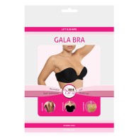 Bye-Bra Gala Bra B Cup Black - Invisible Support