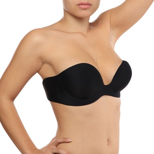 Bye-Bra Gala Bra B Cup Black - Invisible Support