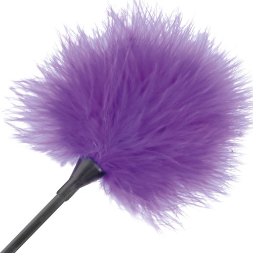 Darkness 42cm Stimulating Feather in Purple