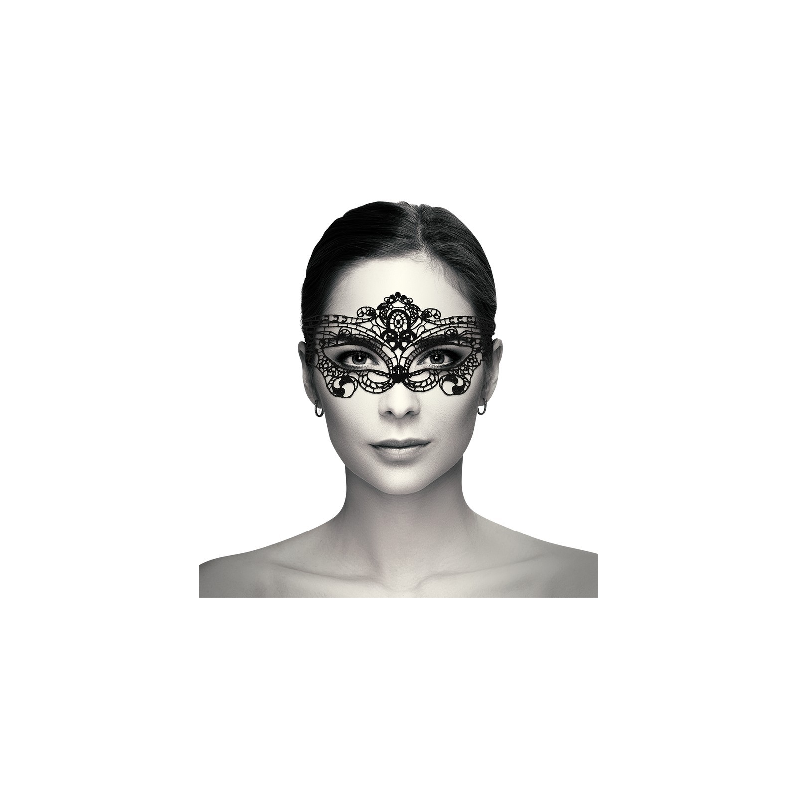 Coquette Chic Desire - Fine Black Lace Eye Mask