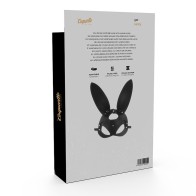 Coquette Chic Desire Vegan Leather Bunny Mask