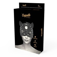 Coquette Chic Vegan Leather Cat Ears Mask | Explore Fantasy