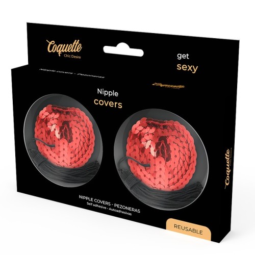 Coquette Chic Desire Red Nipple Covers