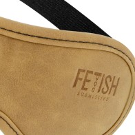 Fetish Submissive Vegan Leather Mask - BDSM Accessory