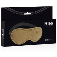 Fetish Submissive Vegan Leather Mask - BDSM Accessory