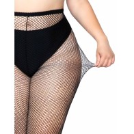 Leg Avenue Plus Size Fishnet Stockings