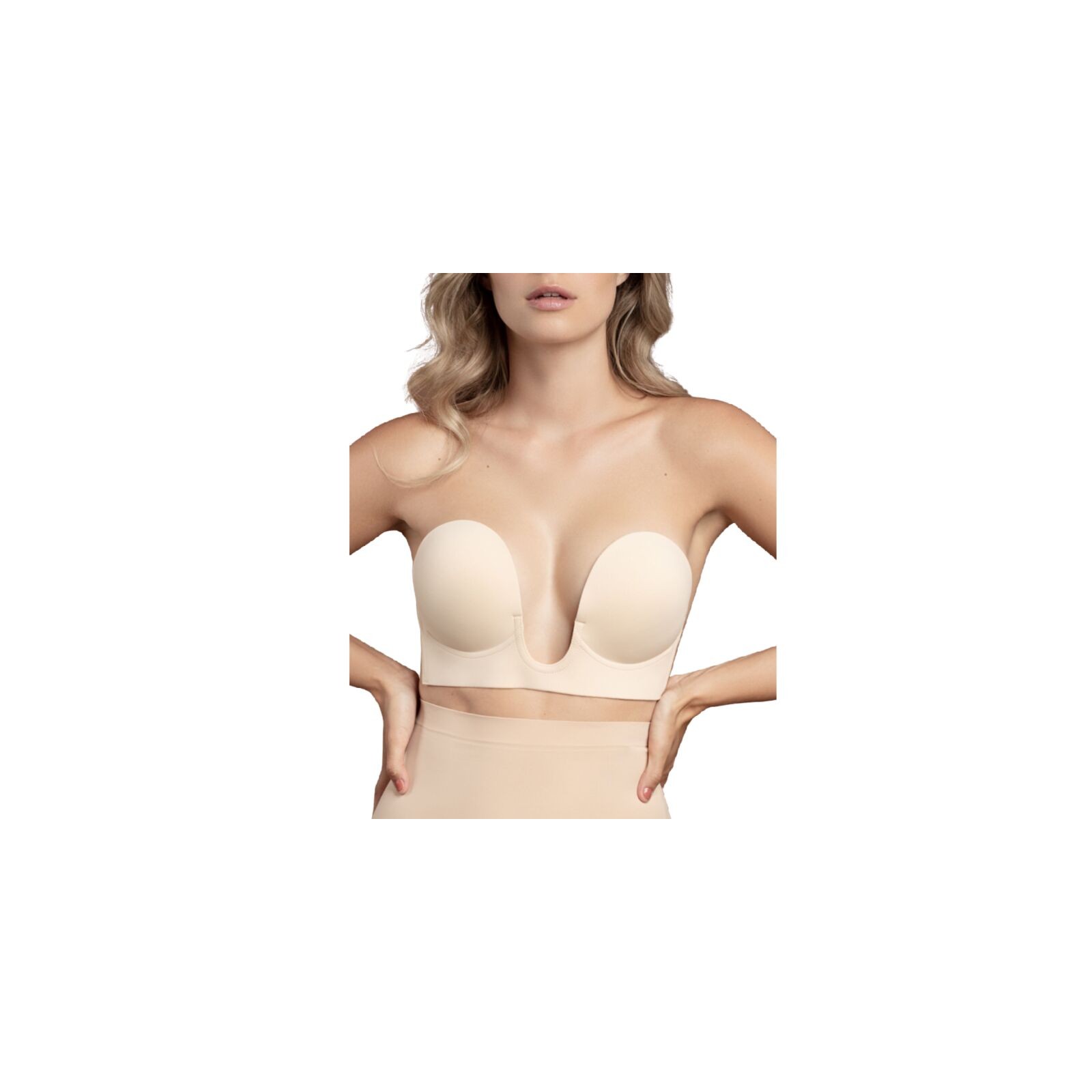 Bye-bra U-Shape Strapless Bra Cup A