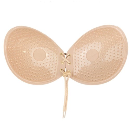 Adhesive Round Lace Bra for Strapless Comfort