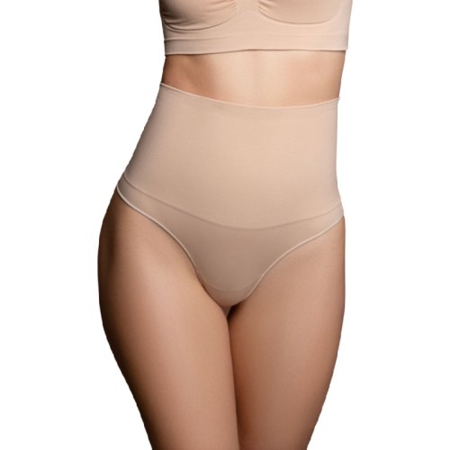 Bye-bra Seamless Thong Shaper Beige Size M