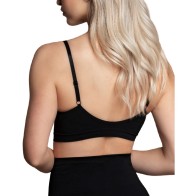 Bye-Bra Seamless Medium Control Black Bra S