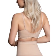 Bye-bra Seamless Medium Control Bra in Beige XL