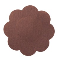 Bye-bra Flower Nipple Covers 3 Pack Brown XL - Convenience