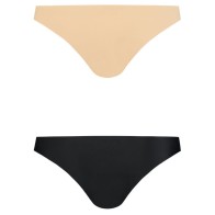 Bye-bra Pack of 2 Brazilian Thongs Size S