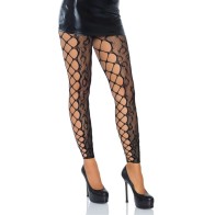 Leg Avenue Footless Crotchless Tights