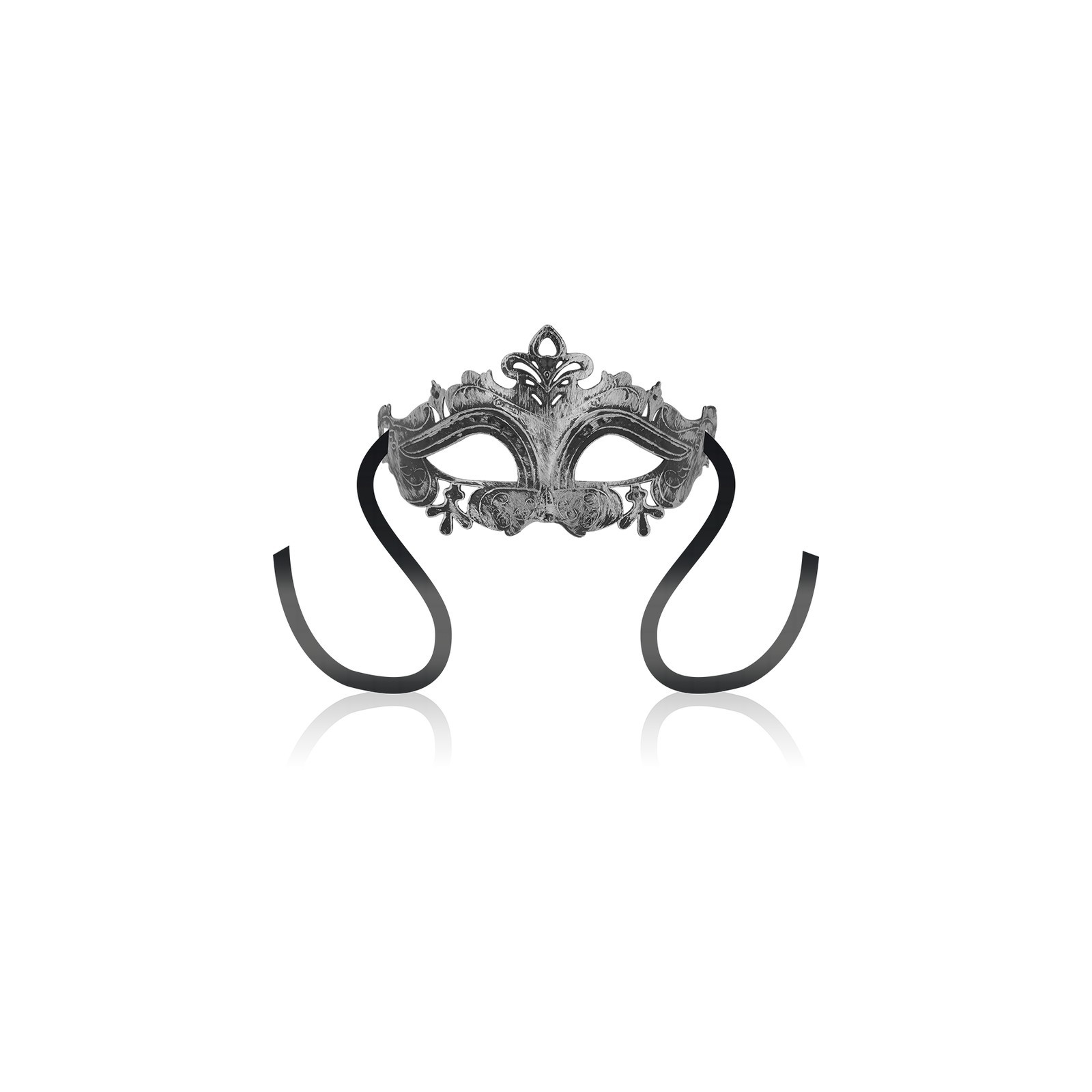 Ohmama Venetian Style Silver Eye Mask