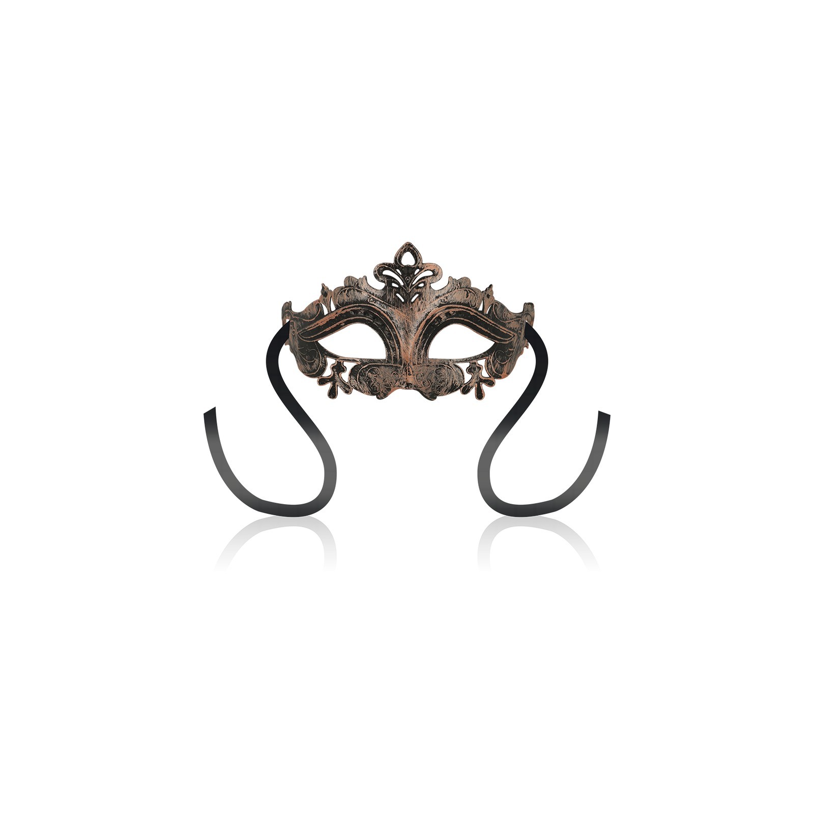 Ohmama Venetian Copper Masquerade Mask