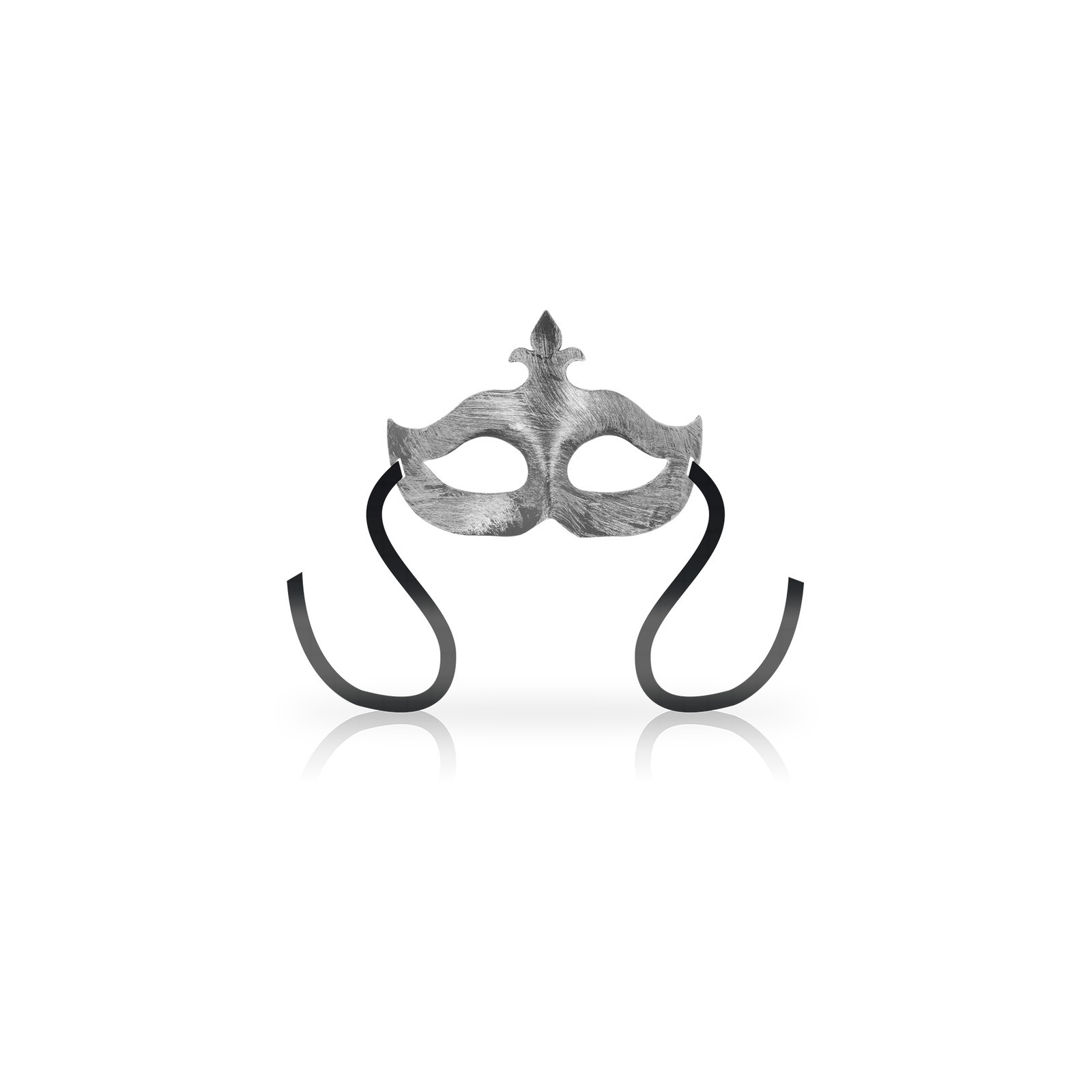 Ohmama - Silver Fleur-de-lis Mask