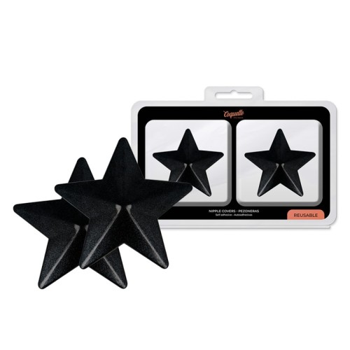 Black Star Nipple Covers by Coquette Chic Desire