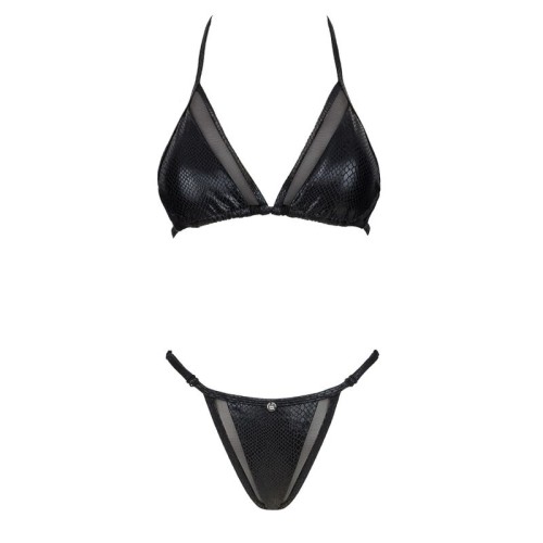 Obsessive Black Punta Bikini Set