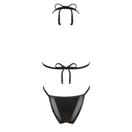 Obsessive Black Punta Bikini Set