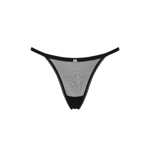 Obsessive Celia Noir Tanga Elegante XL/XXL