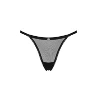 Obsessive Celia Noir Tanga Elegante XL/XXL