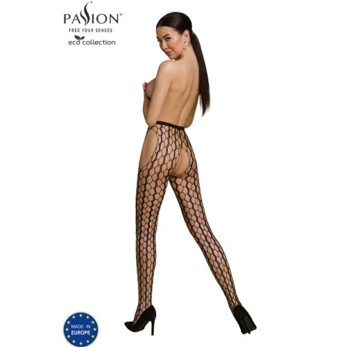 Passion Eco Collection Bodystocking in Black