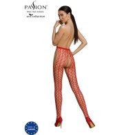 Passion - Eco Collection Bodystocking Eco S007 Rojo