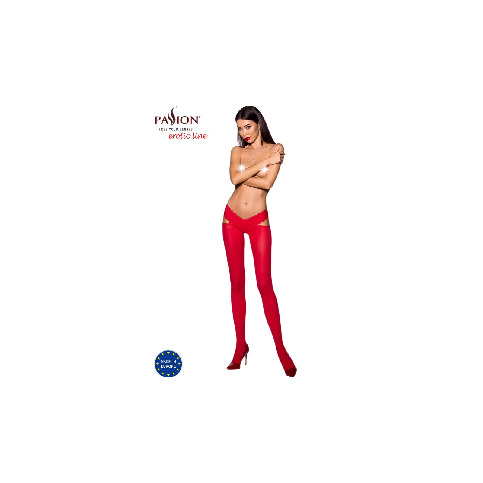 Passion Tiopen 005 Red Tights