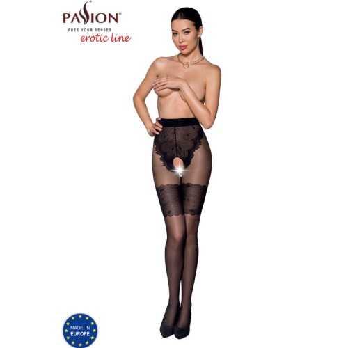 Passion Tiopen 013 Black Thigh Highs 20 40 Den