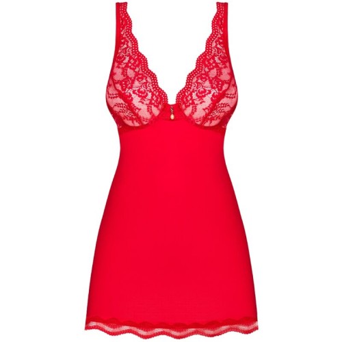 Obsessive Babydoll Y Tanga Luvae Rojo S/M