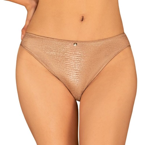 Obsessive Filipinas Gold Panties for Sensual Elegance