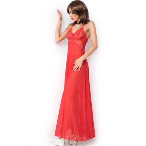 Chilirose Babydoll Largo Rojo - Elegancia y Estilo