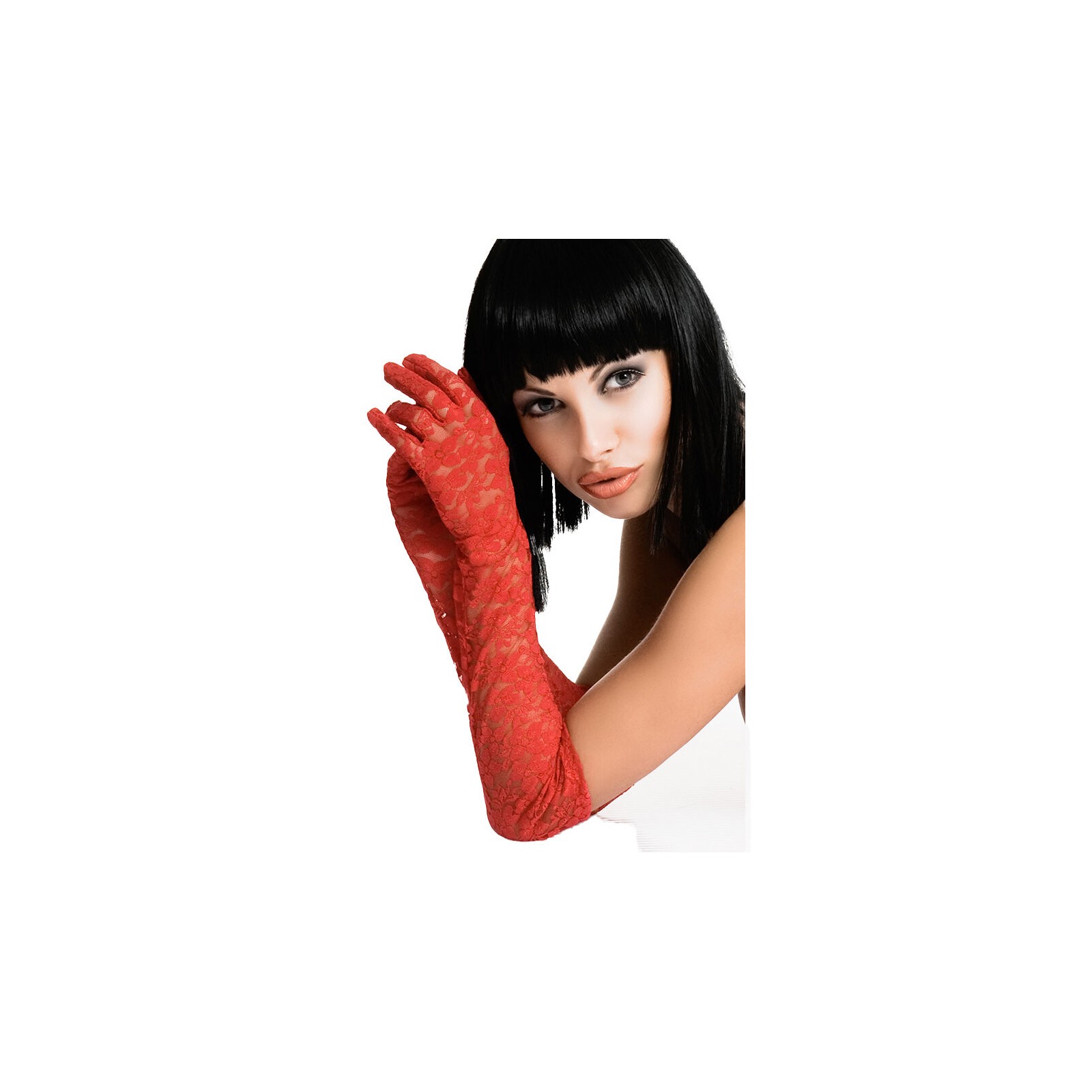 Chilirose - Guantes Elegantes Rojos CR 3071