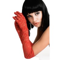 Chilirose - Guantes Elegantes Rojos CR 3071