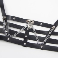 Subblime Arnés Estilo Corset con Cadenas